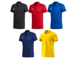 Ebay: Poloshirt Adidas Core 18 mit Gutschein für 16,96 Euro