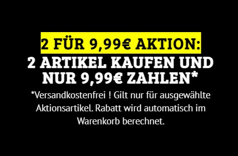 Dealclub: Zwei Elektroartikel nach Wahl für 9,99 Euro frei Haus