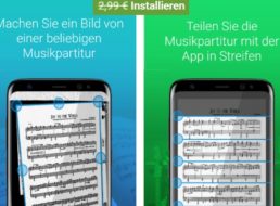 Gratis: App “Meine musikalischen Partituren” via Google Play zum Nulltarif