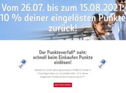 Rewe: 10 Prozent Extra beim Einlösen von Payback-Punkten