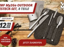 WMF: Outdoor-Reisebesteck für 12,99 Euro via Druckerzubehoer.de