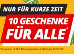 Druckerzubehoer.de: 10 Geschenke ab 19,99 Euro Warenwert