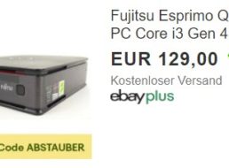 Fujitsu: Mini-PC als B-Ware für 116,10 Euro frei Haus