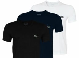 Hugo Boss: Shirts im Dreierpack für 29,99 Euro frei Haus