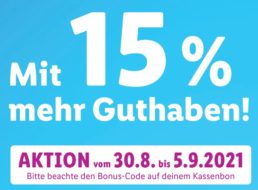 Lidl: 15 Prozent Extra-Guthaben bei iTunes-Karten