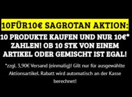 Dealclub: Zehn Sagrotan-Artikel nach Wahl für 13,90 Euro frei Haus