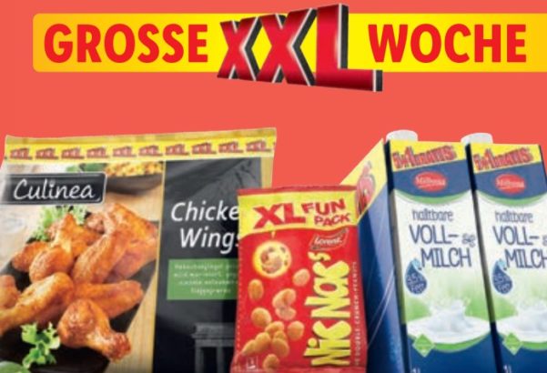 Lidl XXLWoche mit Großpackungen zu reduzierten Preisen Discountfan.de