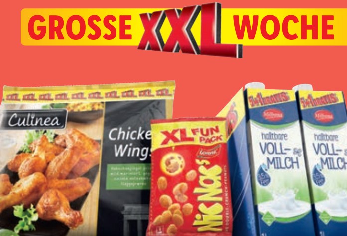 Lidl: XXL-Woche mit Großpackungen zu reduzierten Preisen