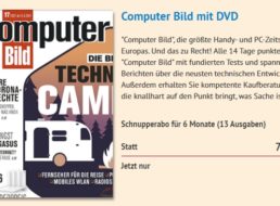 Knaller: 13 Ausgaben “Computerbild mit DVD” zum Nulltarif frei Haus