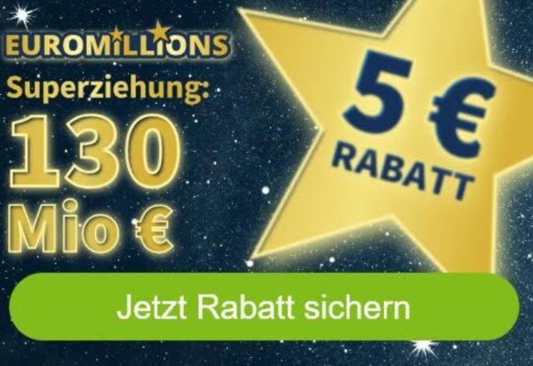 Euromillions: Sonderziehung mit 130 Millionen Euro im Jackpot