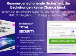 Gratis: “Bitdefender Total Security” 180 Tage zum Nulltarif