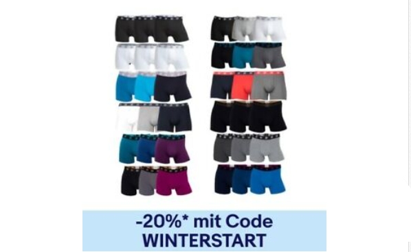 Ebay: Dreierpack Boxershorts von CR7 für 13,56 Euro frei Haus