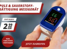Druckerzubehoer: Finger-Pulsoximeter für 2,99 Euro