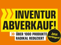 Saturn: Abverkauf bis 14. Oktober mit über 1000 Produkten