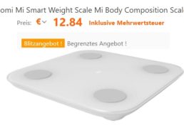 Körperfettwaage: “Xiaomi Mi Body Composition Scale 2” für 16,38 Euro frei Haus