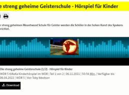 Gratis: Hörbuch “Die streng geheime Geisterschule” zum Download