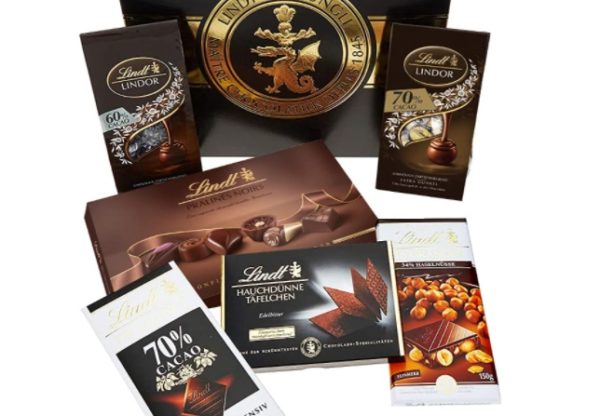 Lindt: "Zartbitter-Schokoladen-Geschenkbox" für 19,99 Euro