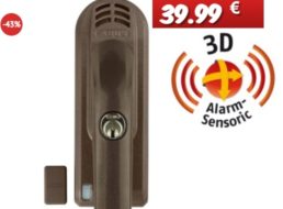 Abus: Fenstergriff mit Alarmfunktion zum Bestpreis von 39,99 Euro