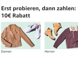 Knaller: 10 Euro Mode-Rabatt für Amazon-Prime-Kunden