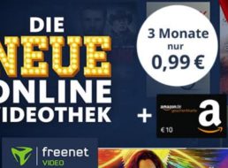 Gratis: Amazon-Gutschein über 10 Euro zu Freenet-Video für 99 Cent