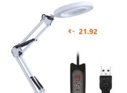Tomtop: LED-Lupenlampe für 21,92 Euro frei Haus
