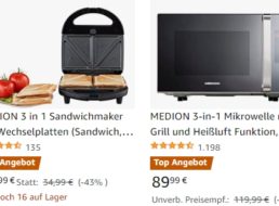 Medion: Sale bei Amazon mit Artikeln ab 19,99 Euro