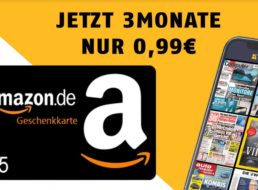 Gratis: Amazon-Gutschein über 5 Euro zur Readly-Flat für 99 Cent