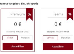 Gratis: Mailservice “Tutanota Premium” mit Domain und GByte-Speicher