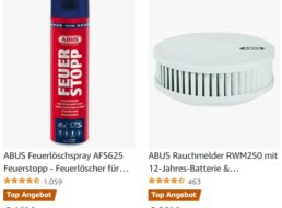 Abus: Sale bei Amazon mit Sicherheitsprodukten ab 21,56 Euro