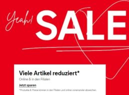 C&A: Zehn Prozent Rabatt auf rabattierte Sale-Artikel