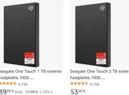 Amazon: Seagate One Touch mit 1 TByte für 39,99 Euro
