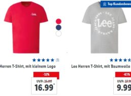 Lidl: Lee-Jeans und Business-Hemden mit Gratis-Versand