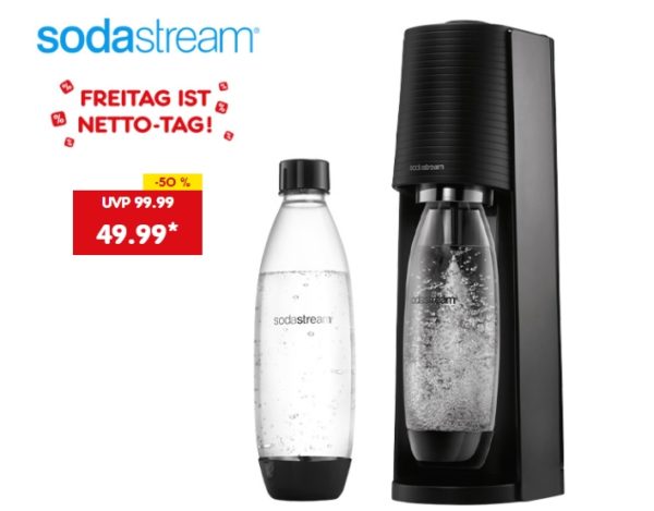 Netto: Wassersprudler Sodastream Terra für 49,99 Euro