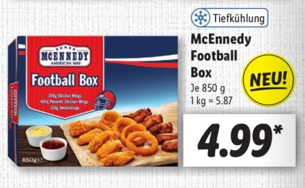 Lidl USAWoche mit Chicken Wings, Popcorn und mehr Discountfan.de