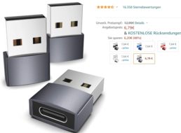Amazon: Dreierpack USB-C-Adapter für 6,79 Euro