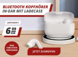 Druckerzubehoer.de: Bluetooth-Kopfhörer mit Ladebox für 6,99 Euro