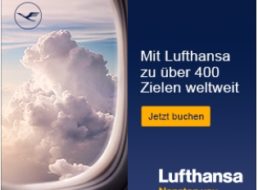 Lufthansa: Familienfreundliche Preise bis Jahresende
