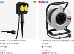 Vivanco: 10 Prozent auf bereits reduzierte Outdoor-Elektroprodukte