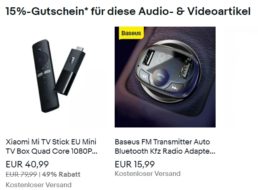 Ebay: Bluetooth-Transmitter fürs Auto zum Preis von 13,59 Euro