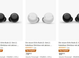 Amazon: Echo Buds jetzt wieder für 79,99 Euro im Angebot