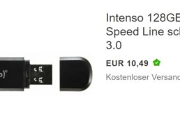 Ebay: Intenso USB-Stick mit 128 GByte für 10,49 Euro