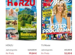 Leserservice: Zeitschriften mit 20 Prozent Rabatt und hohen Prämien