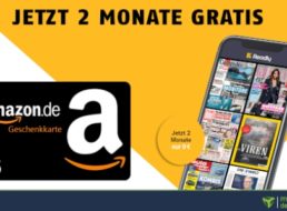 Gratis: Amazon-Gutschein über 5 Euro zur kostenlosen Readly-Flat