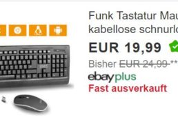 Ebay: Funk-Tastatur-Maus-Set “Venio V2” für 19,99 Euro