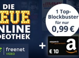 Gratis: Amazon-Gutschein über 10 Euro zu Freenet Video über 5,98 Euro