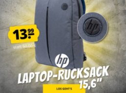 Sportspar: HP-Notebook-Rucksack für 13,99 Euro