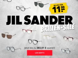 Jil Sander: Brillen für je 11,99 Euro bei Sportspar