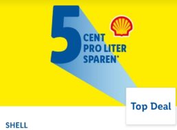 Lidl Plus: Fünf Cent Tankrabatt pro Liter bei Shell