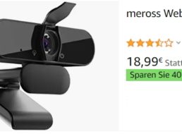 Amazon: Einsteiger-Webcam mit Full-HD für 11,39 Euro