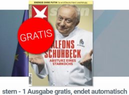 Gratis: Eine Ausgabe “Stern” zum Nulltarif ohne Extra-Kündigung